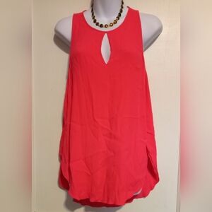 🛍️ BUNDLE ONLY 🛍️Phillip Lim Sleeveless Keyhole Fuschia Top